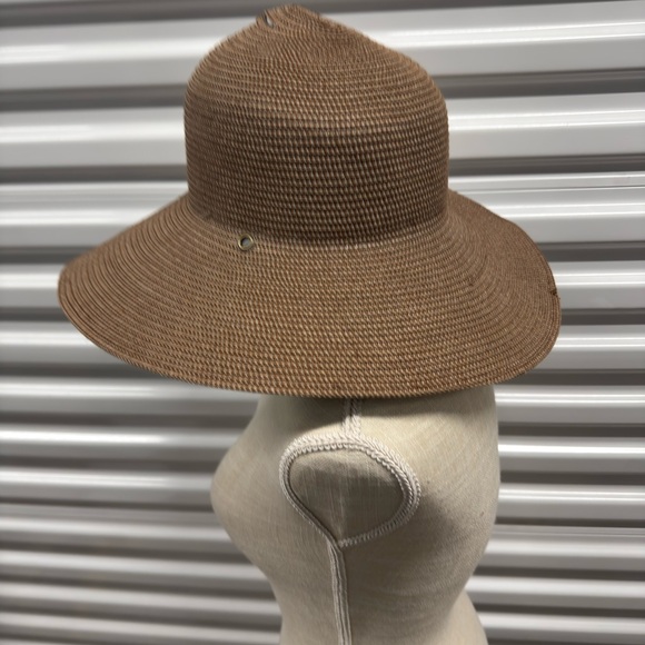 Sloggers Braided Wide-Brim Sun Hat - Brown - Picture 2 of 3